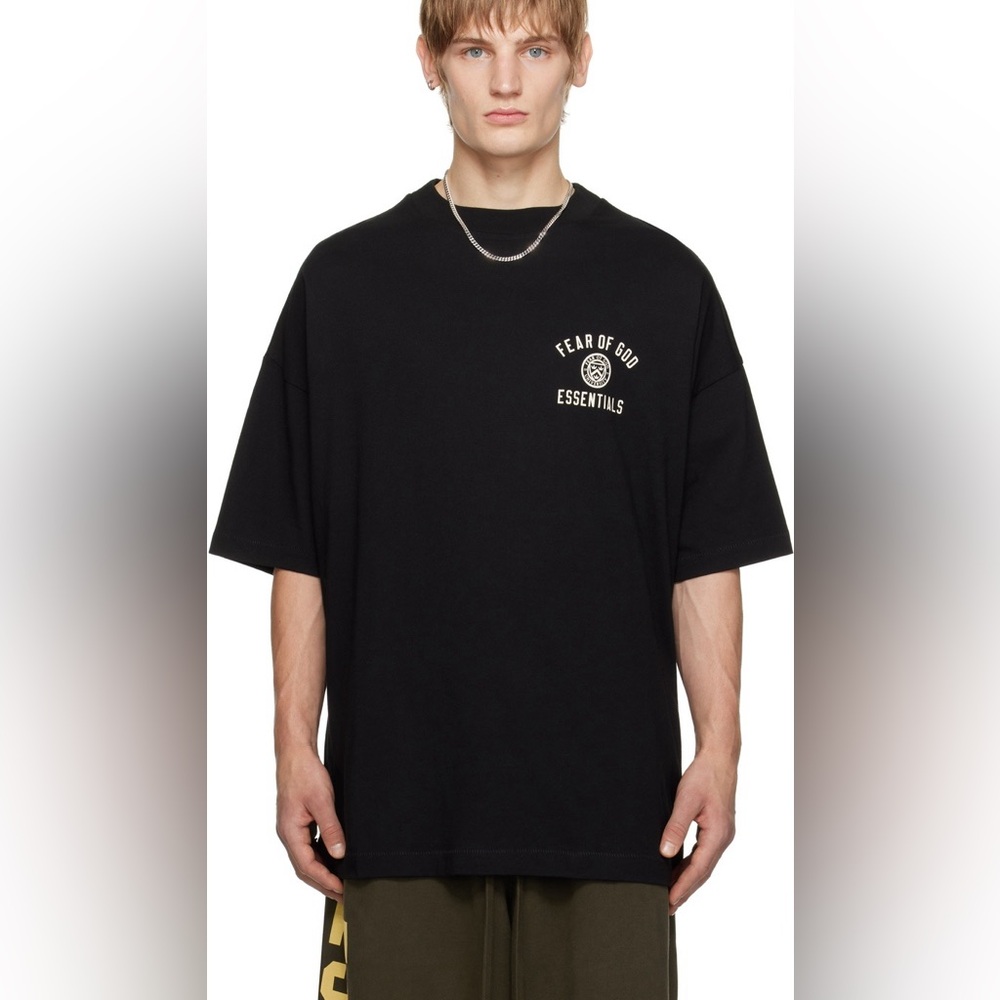 Fear of God Essentials Cotton Jersey Graphic T-Shirt. Size XS Men
#43